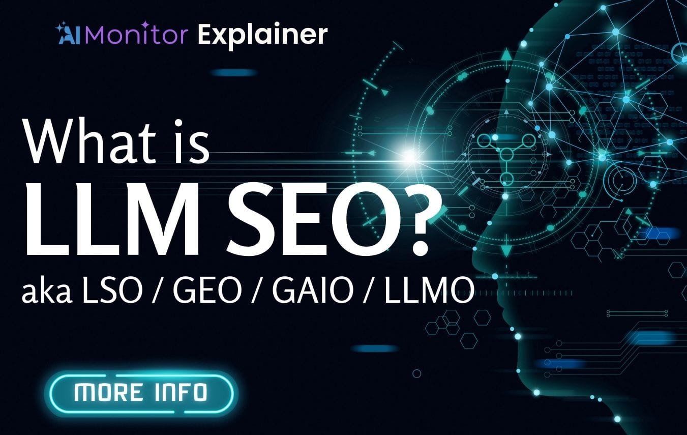 An informative graphic explaining the concept of LM SEO and its significance in digital marketing strategies.